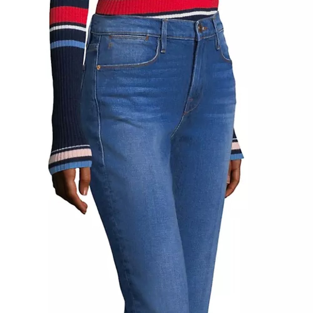 Frame Le High Straight Jeans